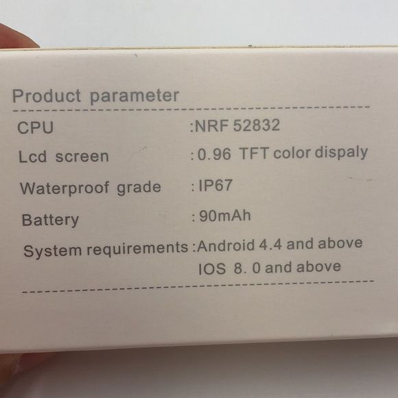 BNIB XXXDXDP Smart Watch bracelet monitors health, call alerts, take pictures - Picture 9 of 12